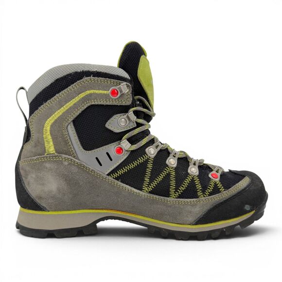 Kayland Unisex Plume Micro GTX Gore-Tex Hiking Boots Grey/Lime M8 W9